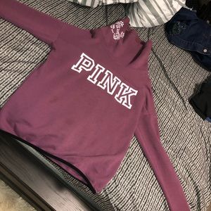 Vs PINK cowl neck sweater !